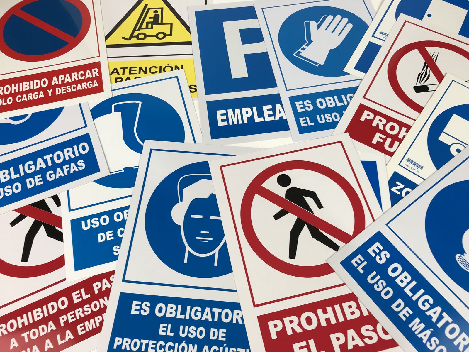 Autocollants de signalisation