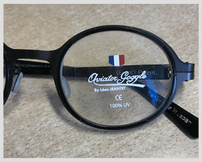 adhésif électrostatique pour lunettes